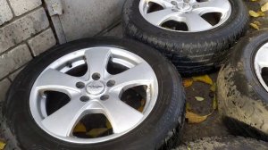 диски с резиной мазда 6 gg gh R-16 Toyota nissan mitsubishi 5/14.3 разборка Мазда 6