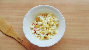 Салат Искушение с ананасами