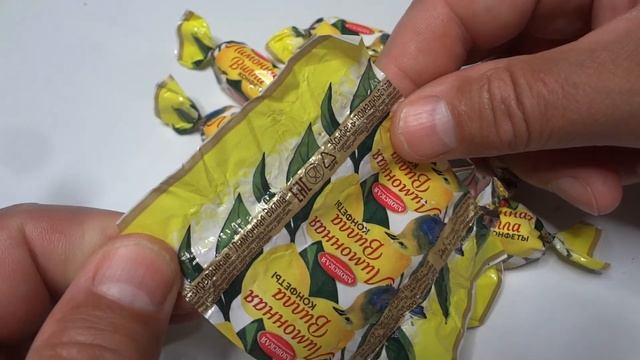 Взял на пробу Конфеты Лимонная Вилла Помадная Глазированная. Обзор покупки смотреть онлайн