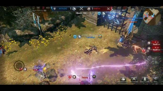 [L2R] Lineage 2 Revolution - Осада крепости Ayyildiz vs RedFire смотреть онлайн