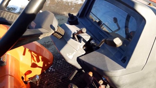 Полноприводный трактор KUBOTA GL-21 Видео