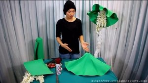 Большой цветок из фоамирана | Big flower