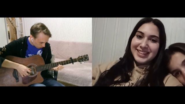 ОНА ЗАХОТЕЛА ИГРАТЬ ТАКЖЕ КАК Я | ГИТАРИСТ В ЧАТ РУЛЕТКЕ #47 #чатрулеткагитара