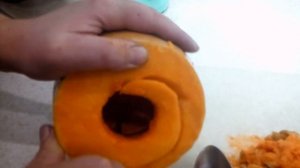 Самое мягкое мясо в тыкве! (мясо в тыкве под медово-горчичным соусом)