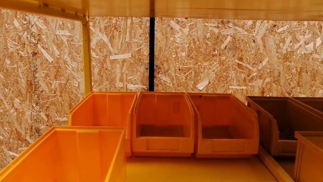 По хозяйству. Сделал бюджетный стеллаж для метизов из обрезков. смотреть онлайн