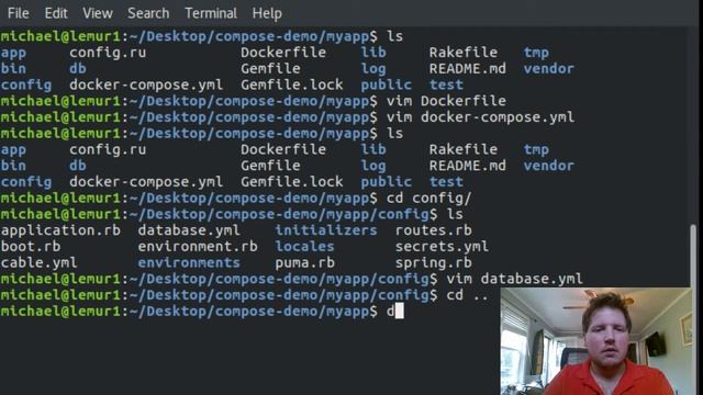 Running Rails with Docker Compose смотреть онлайн