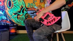 pink hurdy gurdy