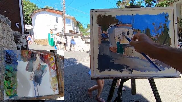 Архитектурный пейзаж. Живопись маслом. 23-й урок (анонс) смотреть онлайн