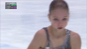 Александра Трусова Чемпионат Европы 2020  Короткая программа