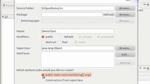 getting started with eclipse in java смотреть онлайн