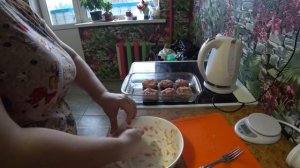 Гнёзда.Очень простой рецепт из фарша индейки