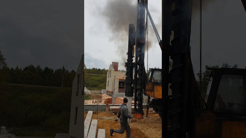 Устройство забивных свай в СтроимДом76.РФ