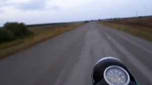 Стоковый Урал, стандартные регулировки. Сколько жрет?