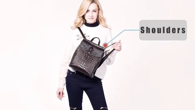 Женский кожаный рюкзак крокодил lisbag смотреть онлайн