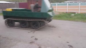 гусеничный вездеход " МАРСОХОД" Двс Дизель 2СТ Акпп