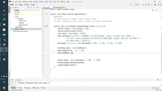 Java FX урок 8 - GridPane разбивка(layout) смотреть онлайн