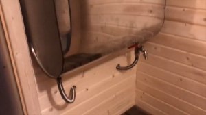 Баня бочка от bochky. Модель Квадро Эксклюзив СВ с выносной топкой на улицу.