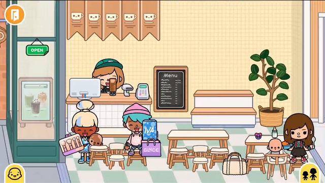 ИГРАЕМ В ТОКА БОКА . ОТКРЫЛИ  НОВЫЙ МАГАЗИН И КАФЕ  ДИЗАЙН ИДЕИ