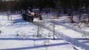 Каракат / вездеход 4х4 испытания.