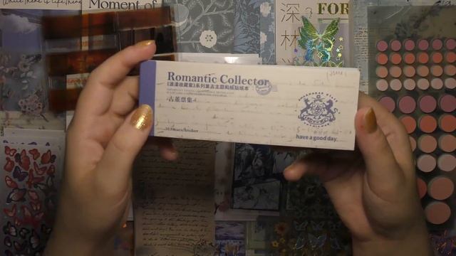 ASMR  Huge Stationery Haul  AliExpress UnboxingVintage4KNo BGMJournalingPaper SoundsRelaxin