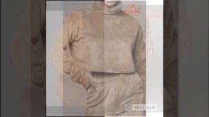 Одежда с AliExpress - Женский спортивный костюм бархат