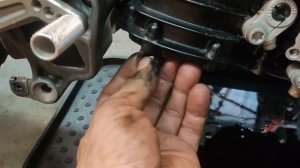 BMW K1200S.R K1300S.R Замена масляной цепи