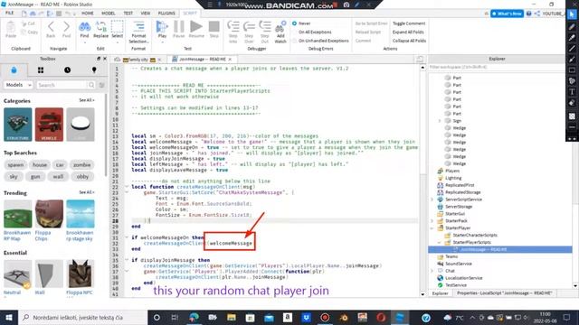 roblox studio join left message script beginner scripting