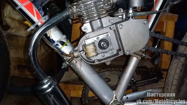 Ремонт мотовелосипеда Десна F-80 (Часть 3) Не смог завести!