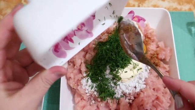 ОБАЛДЕННЫЕ РУБЛЕНЫЕ КОТЛЕТЫ ИЗ КУРИЦЫ. ВКУСНЯТЕНКА!!!