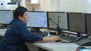 08 Энергетика Как это работает Газотурбинный цех Южно-Сахалинской ТЭЦ-1.mp4