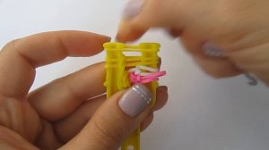 браслет СПИРАЛЬ из резинок на рогатке без станка | Bracelet Rainbow Loom