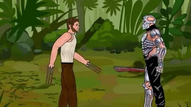 Росомаха (Wolverine)vs Джейсона X