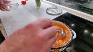 Обед для ребенка 10-16 месяцев. Вкуснейший томатний супчик с вермишелькой .Рацион и меню ребенка
