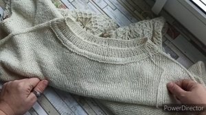 Мастер Класс// плечо и горловина// снизу вверх