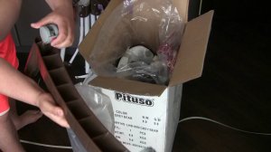 Unpacking. Стульчик для кормления Pituso Nino.