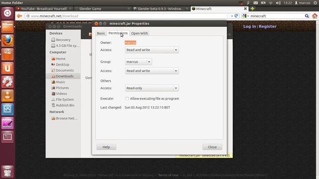 Tutorial #1 - Running Minecraft on Ubuntu
