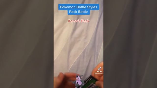 Pokemon Trading Card Game BATTLE STYLES PACK BATTLE! #Shorts