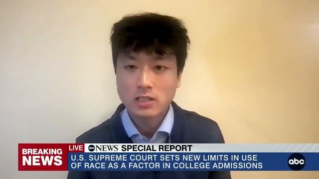 Students react to Supreme Court’s ruling to end affirmative action in college admissions | ABC News