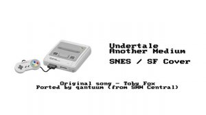 Undertale - Another Medium (Super Famicom / SNES Cover)