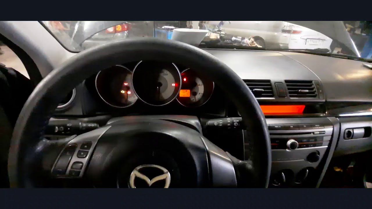 Mazda 3 иногда глохнет и не заводится