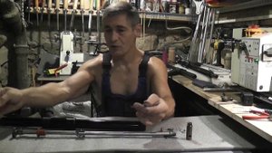 Мастеровое подводное ружьё.  Пневмат. Обзор.