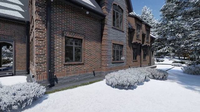 TUDOR HOUSE. Проект загородного дома в Подмосковье из теплой керамики