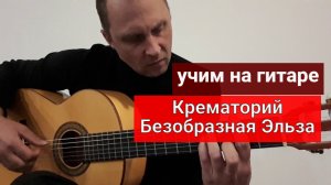 Уроки гитары. Крематорий-Безобразная Эльза #урокигитары #какигратьнагитаре #обучениенагитаре