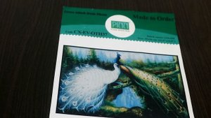 Вышивка крестиком - павлины от PINN