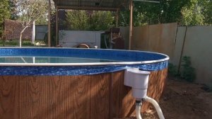 Морозоустойчивый бассейн Azuro  4,6 м . Нюансы сборки .