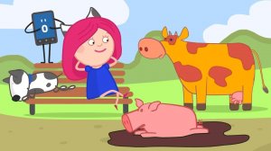 Мультик Смарта и чудо сумка - Мультсериал для детей - Кто живет в деревне?