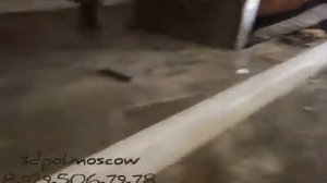Наливные 3D полы Бежевый мрамор