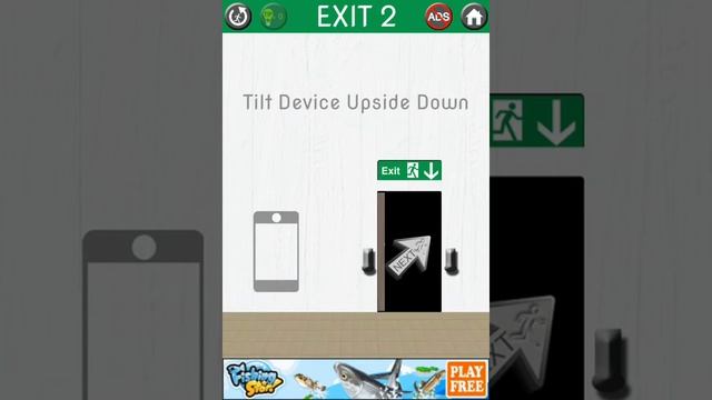 100 Exits, Exit 2 Game Walkthrough / Level Solution Apple and Android!