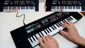 Пишем музыку на игрушечном синтезаторе Denn DEK-850