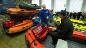 Видео обзор носовой сумки-рундук ivlerboat для лодок ПВХ